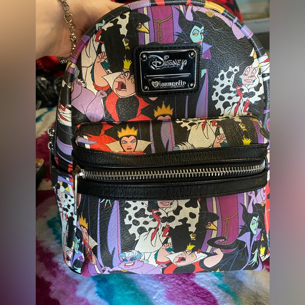 Disney Villains Loungefly mini backpack